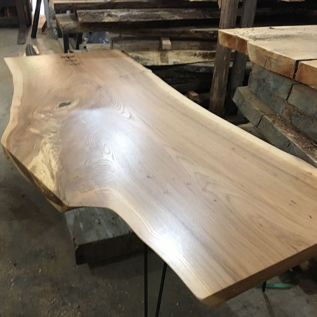 Prepped tabletop wood